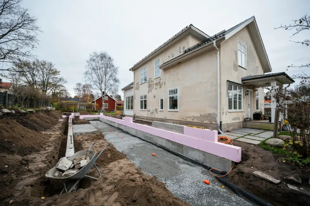 s nka k llargolv och isolera sockel vad b r planeras